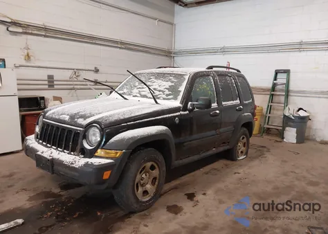 2006 Jeep Liberty Sport from USA, damaged, VIN 1J8GL48K36W143865